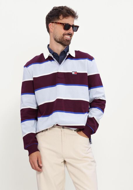 Multi TOMMY JEANS Polo TJM STRIPED RUGBY - large