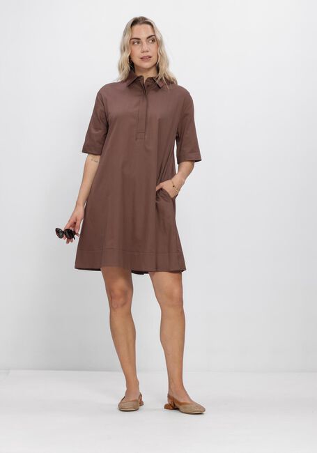 Bruine EST'SEVEN Mini jurk BEYZA DRESS - large