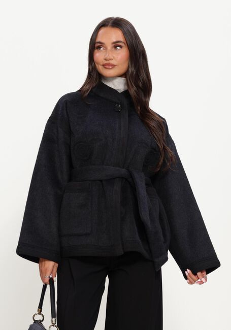 Zwarte ANTIK BATIK Blouses WILLOW KIMONO - large