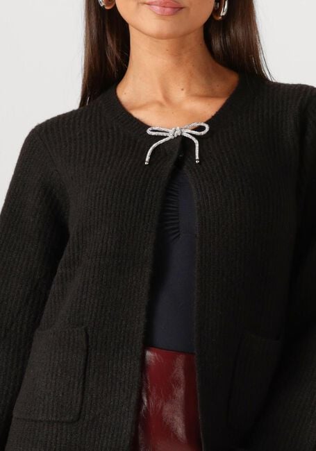 Zwarte MOVES Vest KATHERINE CARDIGAN 2579 - large