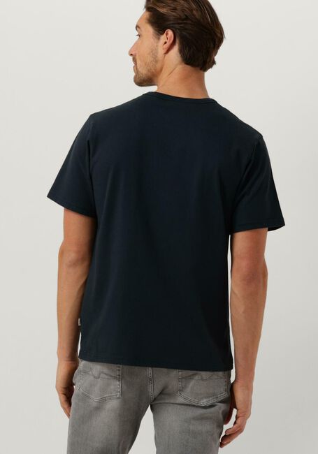 Donkerblauwe FORÉT T-shirt PATCH T-SHIRT - large