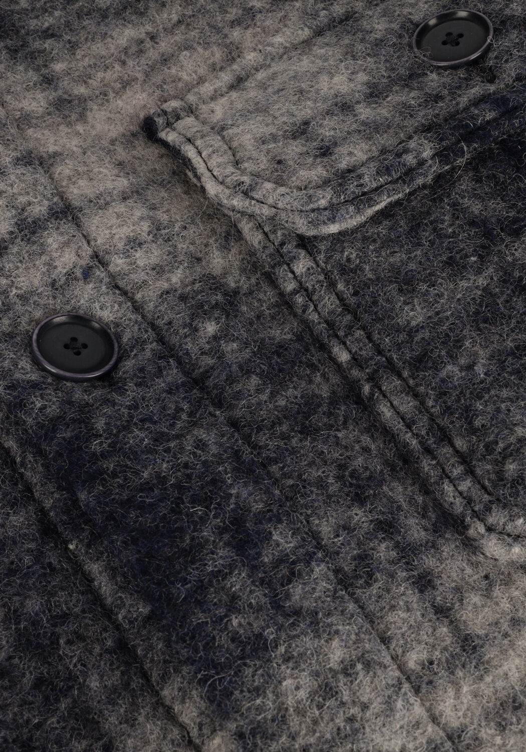 Blauwe PROFUOMO Overshirt OVERSHIRT CHECK - large