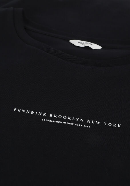 Zwarte PENN & INK T-shirt T-SHIRT PRINT - large