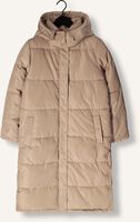 Zand NOTRE-V Gewatteerde jas PUFFER COAT LONG Zand NOTRE-V Gewatteerde jas PUFFER COAT LONG - medium