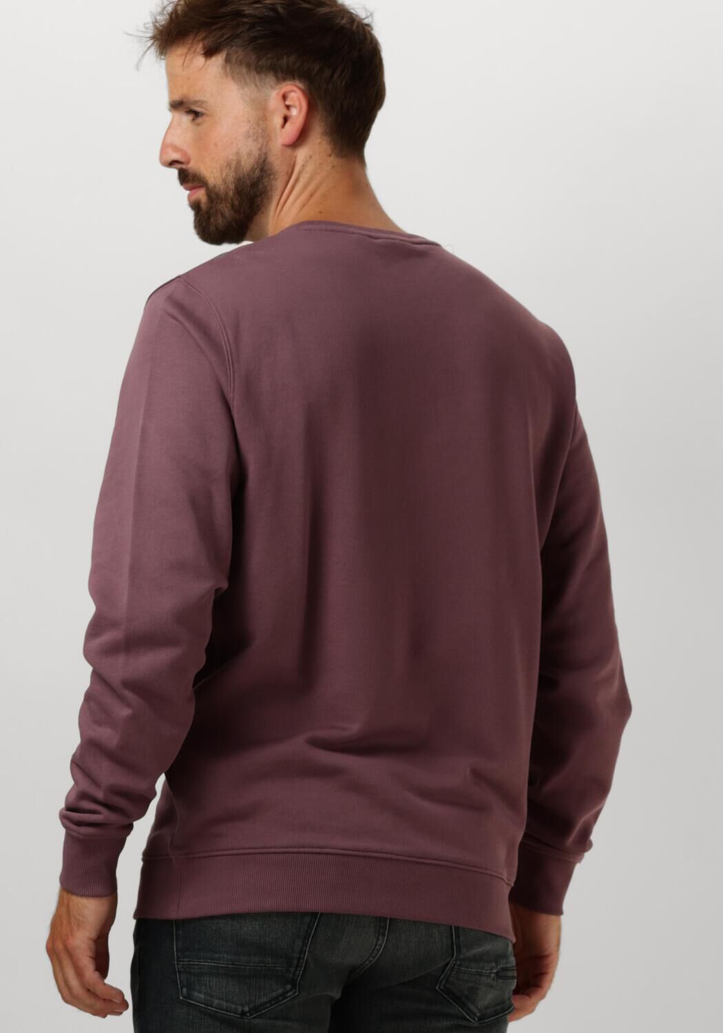 LYLE & SCOTT Heren Truien & Vesten Crew Neck Paars