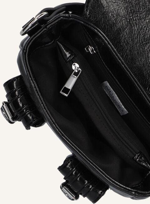 Zwarte NÚNOO Schoudertas SMALL HONEY BUCKLE RECYCLED Zwarte NÚNOO Schoudertas SMALL HONEY BUCKLE RECYCLED - large