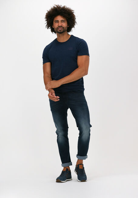 Blauwe PME LEGEND T-shirt SHORT SLEEVE R-NECK INJECTED S - large