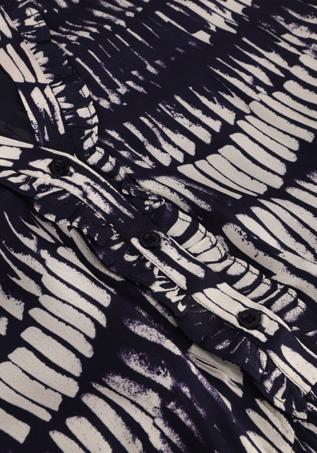 Blauwe MOLIIN Mini jurk LOUISE - large