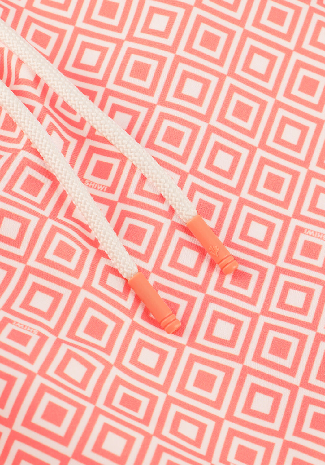 Oranje SHIWI Zwembroeken MIKE SWIM SHORTS 7 INCH GEO SQUARE - large