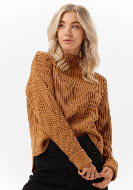 Bruine SELECTED WOMEN Trui SELMA LS KNIT PULLOVER B - large