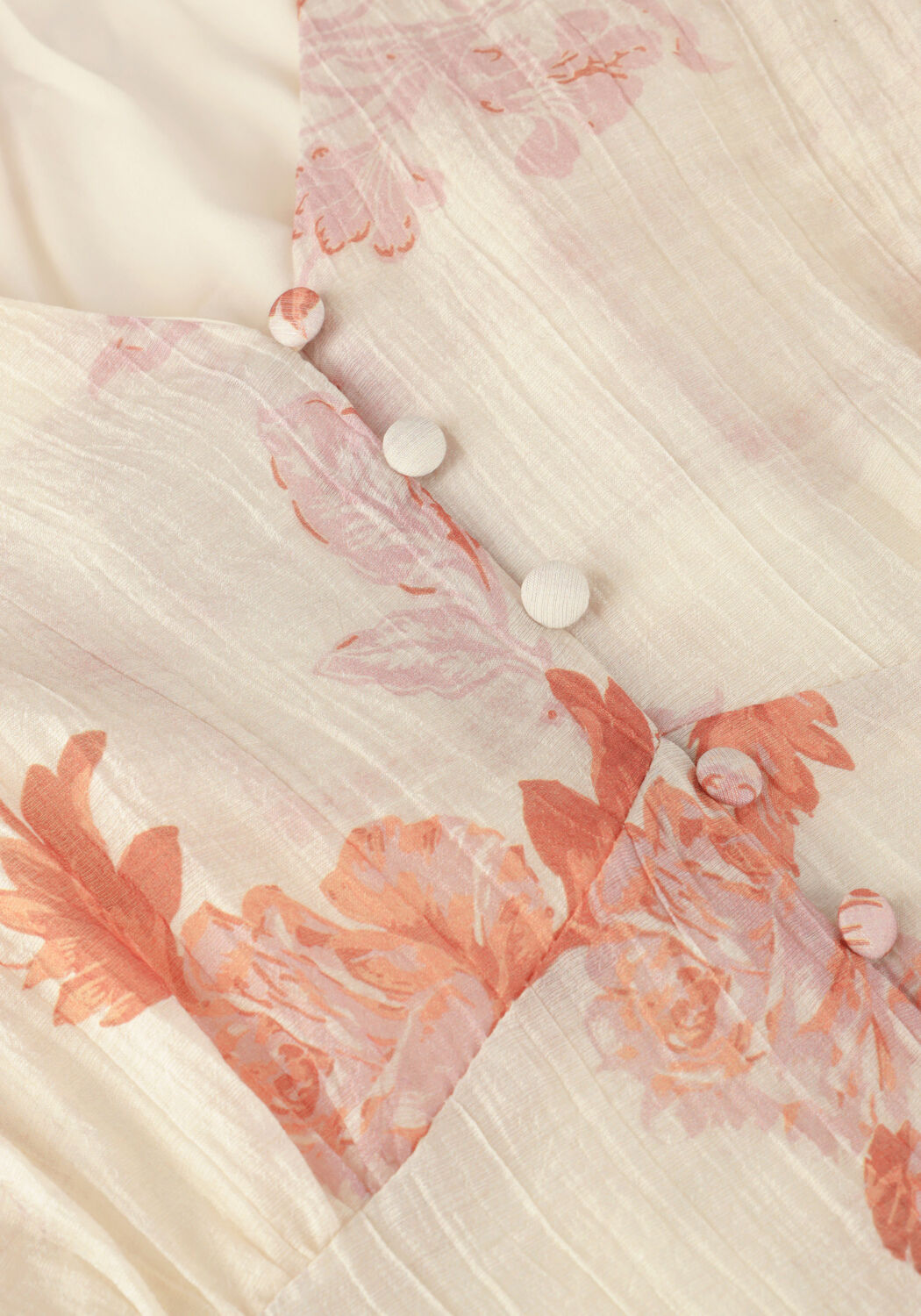 Creme NEO NOIR Maxi jurk RILANA AIRY FLORAL DRESS - large