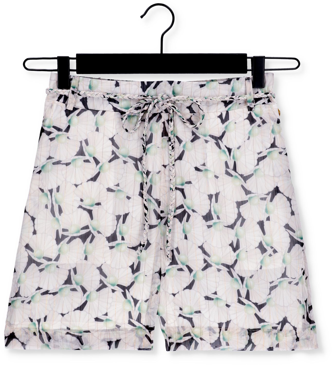 FREEBIRD Dames Broeken Naya Mini Shorts Groen