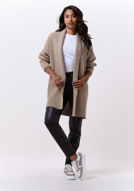 Beige SIMPLE Vest ICE KNIT-ECO-COT-22-3 - large