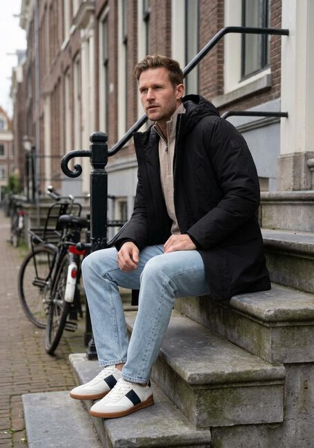 Zwarte ELVINE Parka's LUCIUS - large