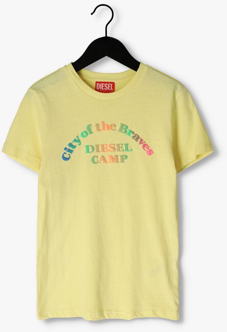 Gele DIESEL T-shirt TINYC1 - large