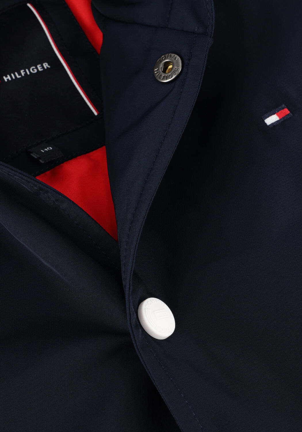TOMMY HILFIGER Jongens Jassen Hooded Grapic Bomber Donkerblauw