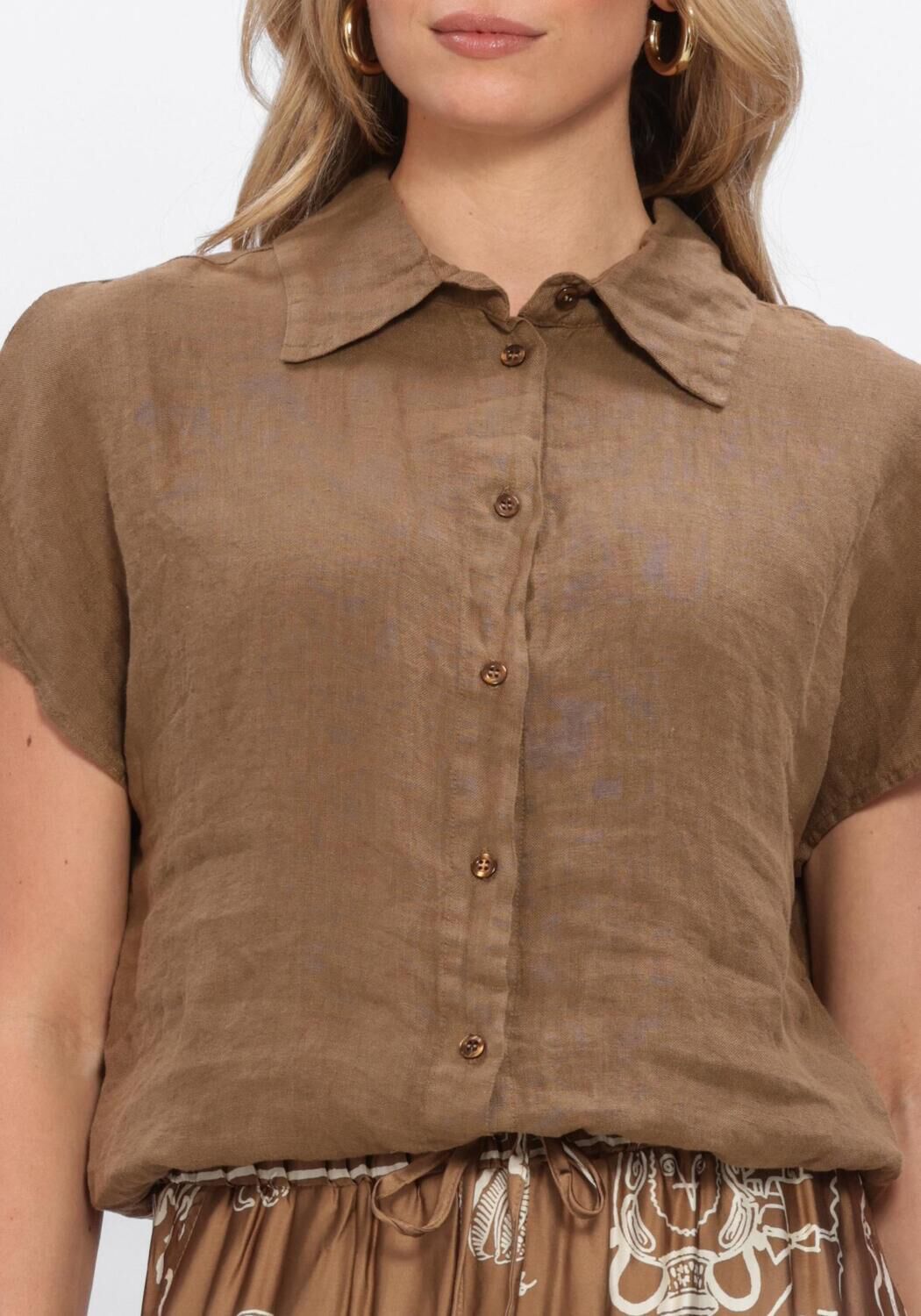 Taupe NUKUS Blouses JULIETTA TOP - large
