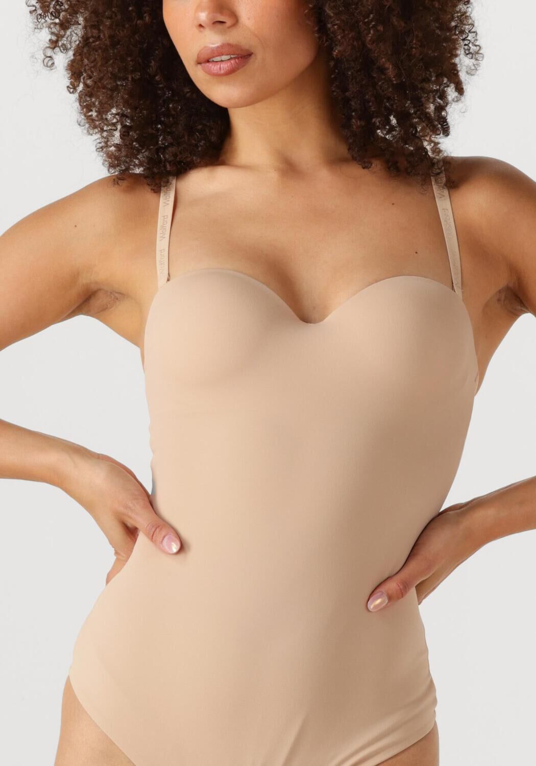 WOLFORD Dames Tops & T-shirts Mat De Luxe Forming String Body Beige-A