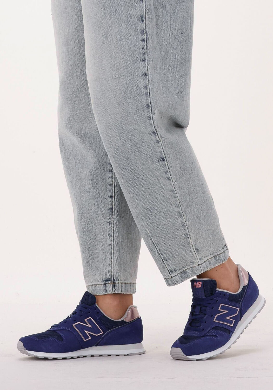 New balance wl373 blauw on sale