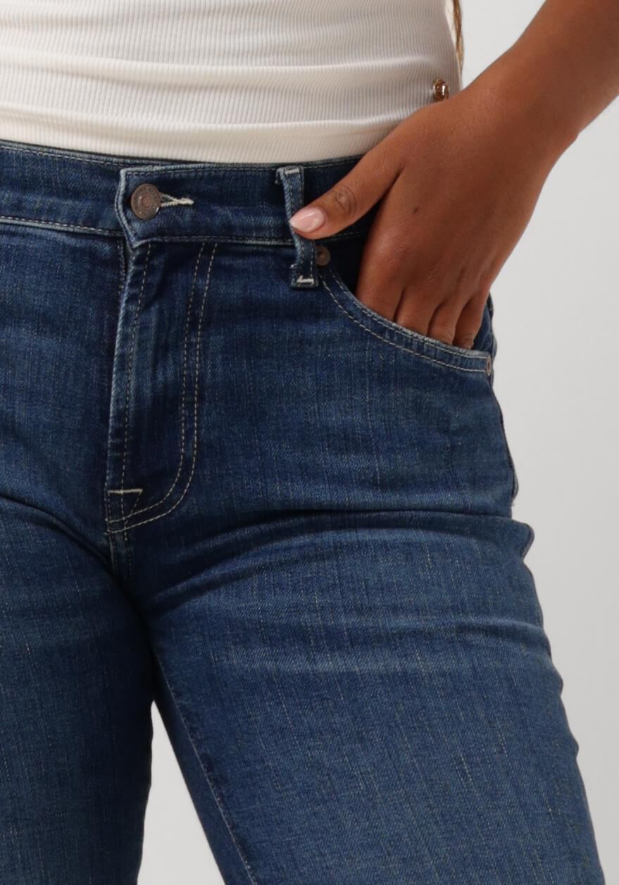 7 FOR ALL MANKIND Dames Jeans Bootcut Slillsanmon Blauw