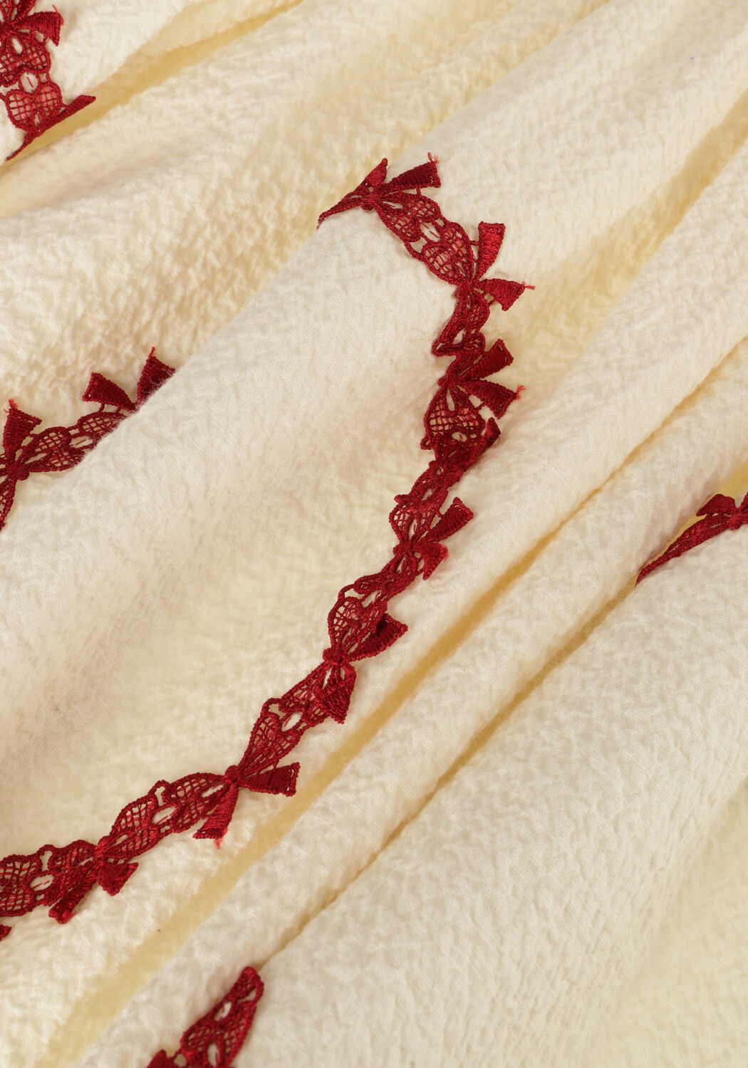 Ecru KONGES SLOJD Mini jurk FEE DRESS GOTS - large