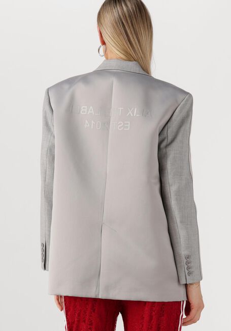 Lichtgrijze ALIX THE LABEL Blazer WOVEN FLOWY BLAZER - large