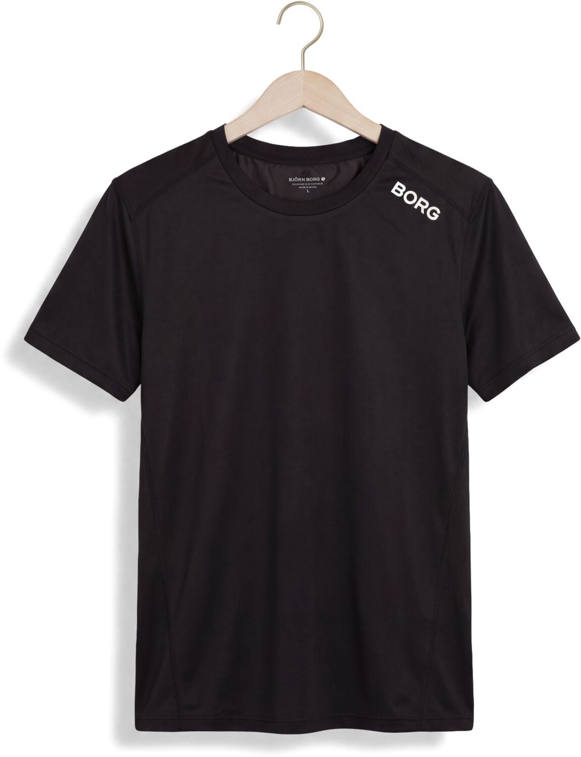 Bjorn Borg Heren Polo's & T-shirts Borg Athletic T-shirt - Zwart, foto 2