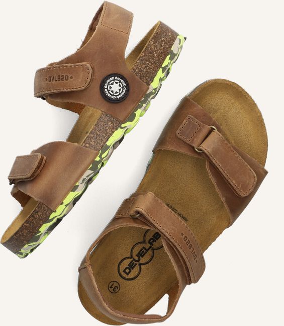 Cognac DEVELAB Sandalen 48277 Cognac DEVELAB Sandalen 48277 - large