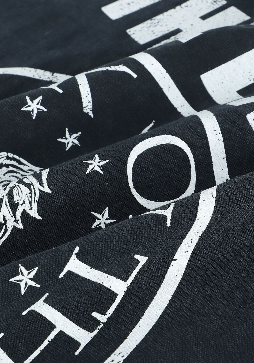 Zwarte ALIX THE LABEL T-shirt THE LABEL TSHIRT - large