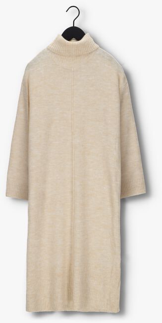 Beige OBJECT Midi jurk ABBIE L/S KNIT DRESS - large