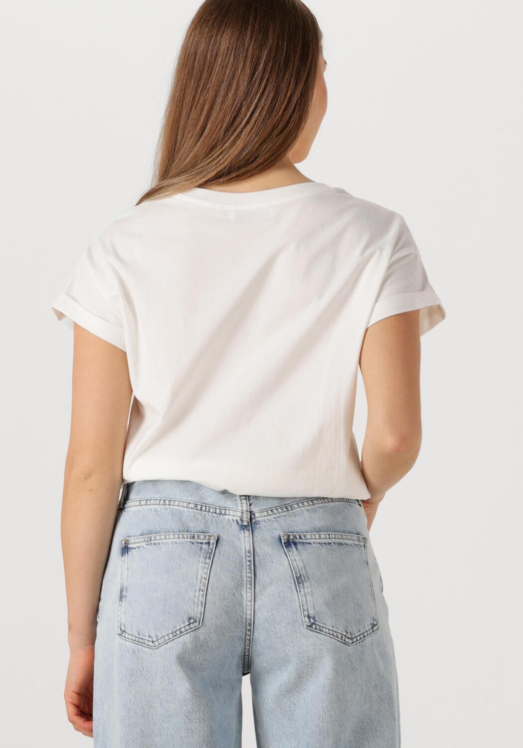 NUKUS Dames Tops & T-shirts Femke Shirt Le Club Wit
