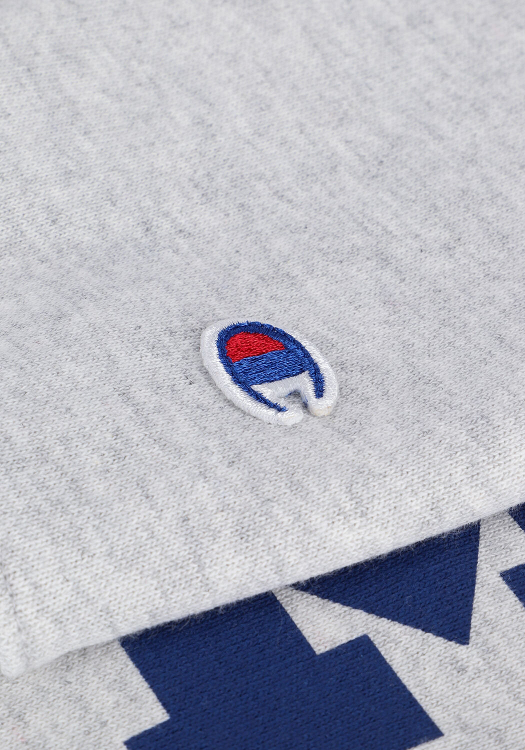 Lichtgrijze CHAMPION Trui HOODED SWEATSHIRT 115110 - large