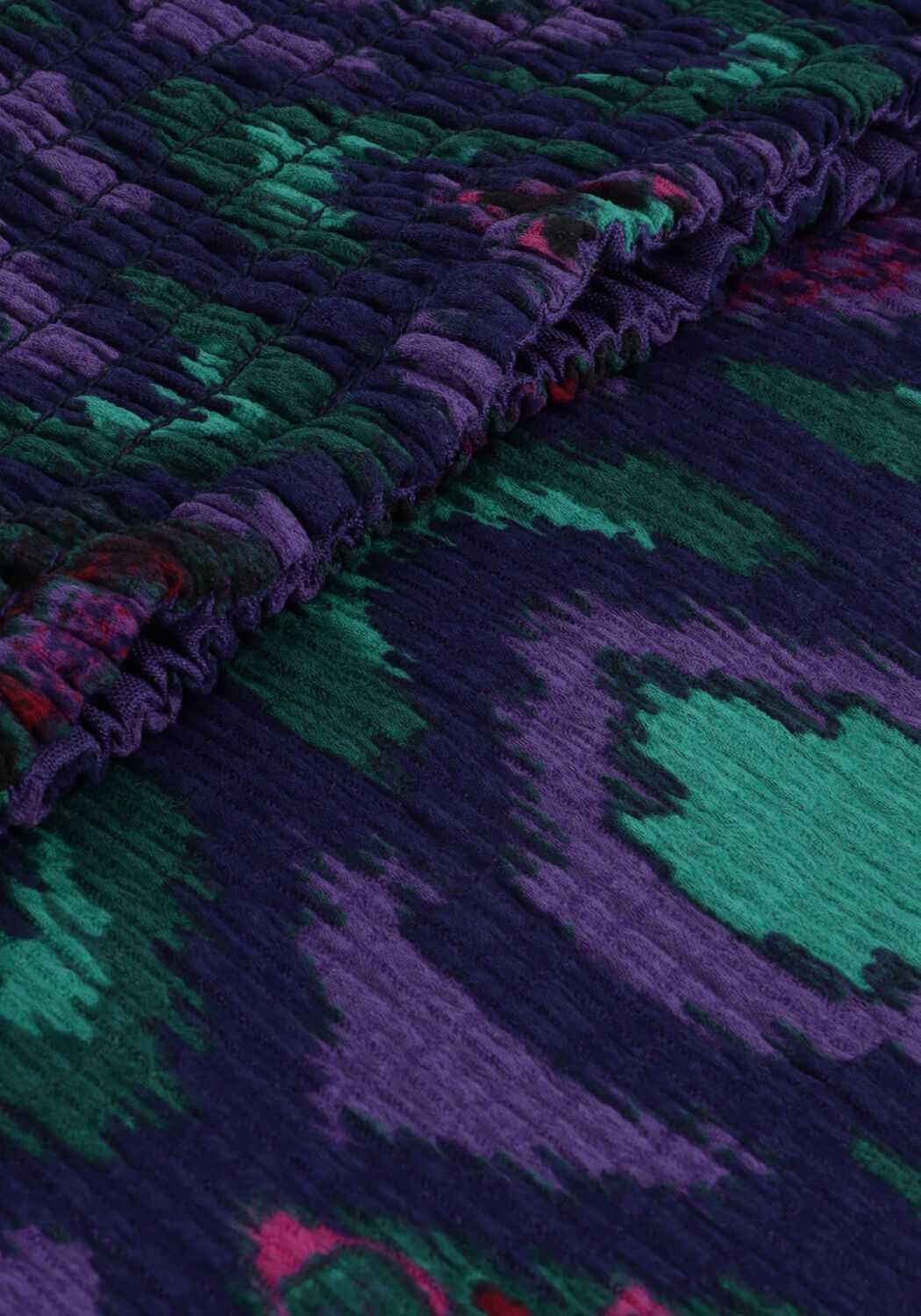 Paarse ALIX THE LABEL Minirok LADIES WOVEN IKAT MINI SKIRT - large