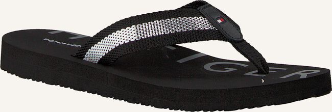 Zwarte TOMMY HILFIGER Teenslippers FLAT BEACH Zwarte TOMMY HILFIGER Teenslippers FLAT BEACH - large