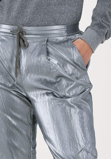 Zilveren SUMMUM Pantalon TROUSERS COATED FABRIC - large