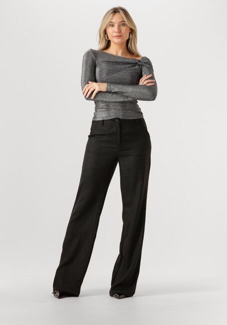 Zwarte Y.A.S. Top YASSTARLA LS OFF SHOULDER TOP - large