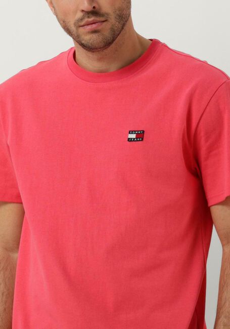Roze TOMMY JEANS T-shirt TJM CLSC TOMMY XS BADGE TEE - large
