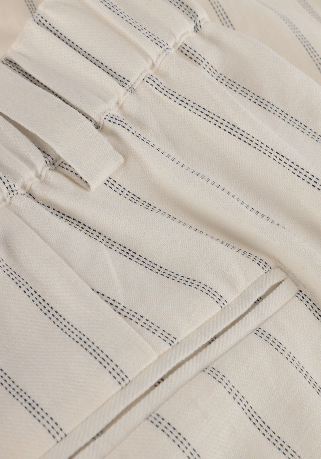 Witte SECOND FEMALE Pantalon ESANA TROUSERS - large