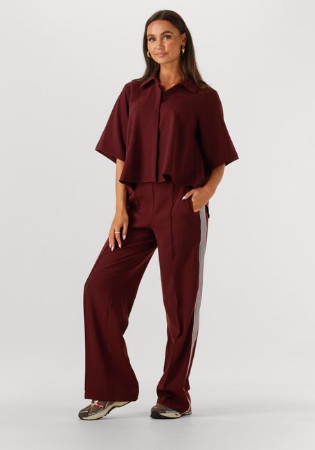 Bordeaux EST'SEVEN Wijde broek JUNE TROUSER - large