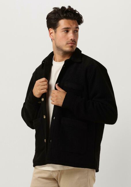 Zwarte FORÉT Overshirt IVY WOOL OVERSHIRT - large