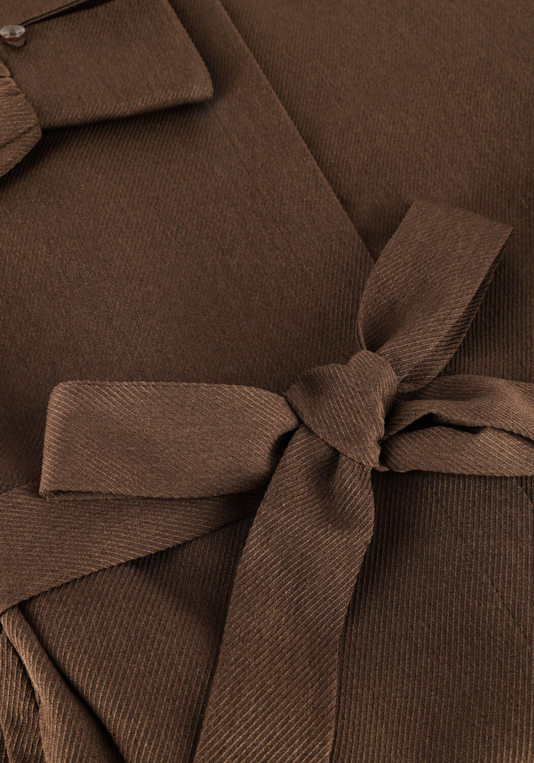 Bruine ANOTHER LABEL Mini jurk DALYCE DRESS - large