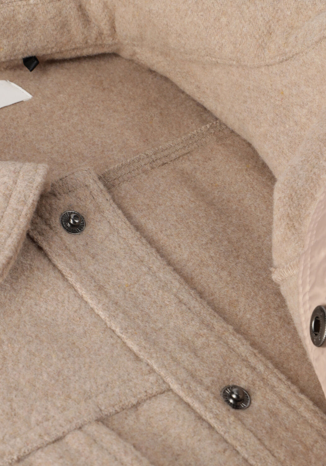 Zand PUREWHITE Overshirt WOOL LOOK OVERSHIRT WITH POCKET AT FRONT - large