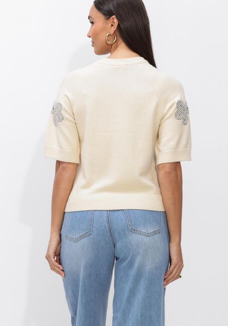 Creme OBJECT Trui OBJLANEY RUBIN SS PULLOVER - large