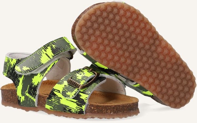 Gele DEVELAB Platte sandalen 48243 Gele DEVELAB Platte sandalen 48243 - large