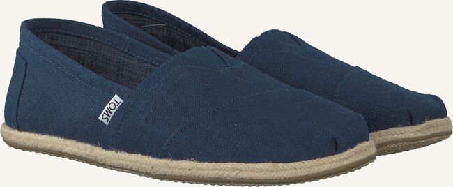 Blauwe TOMS Espadrilles CLASSIC ROPE SOLE Blauwe TOMS Espadrilles CLASSIC ROPE SOLE - large
