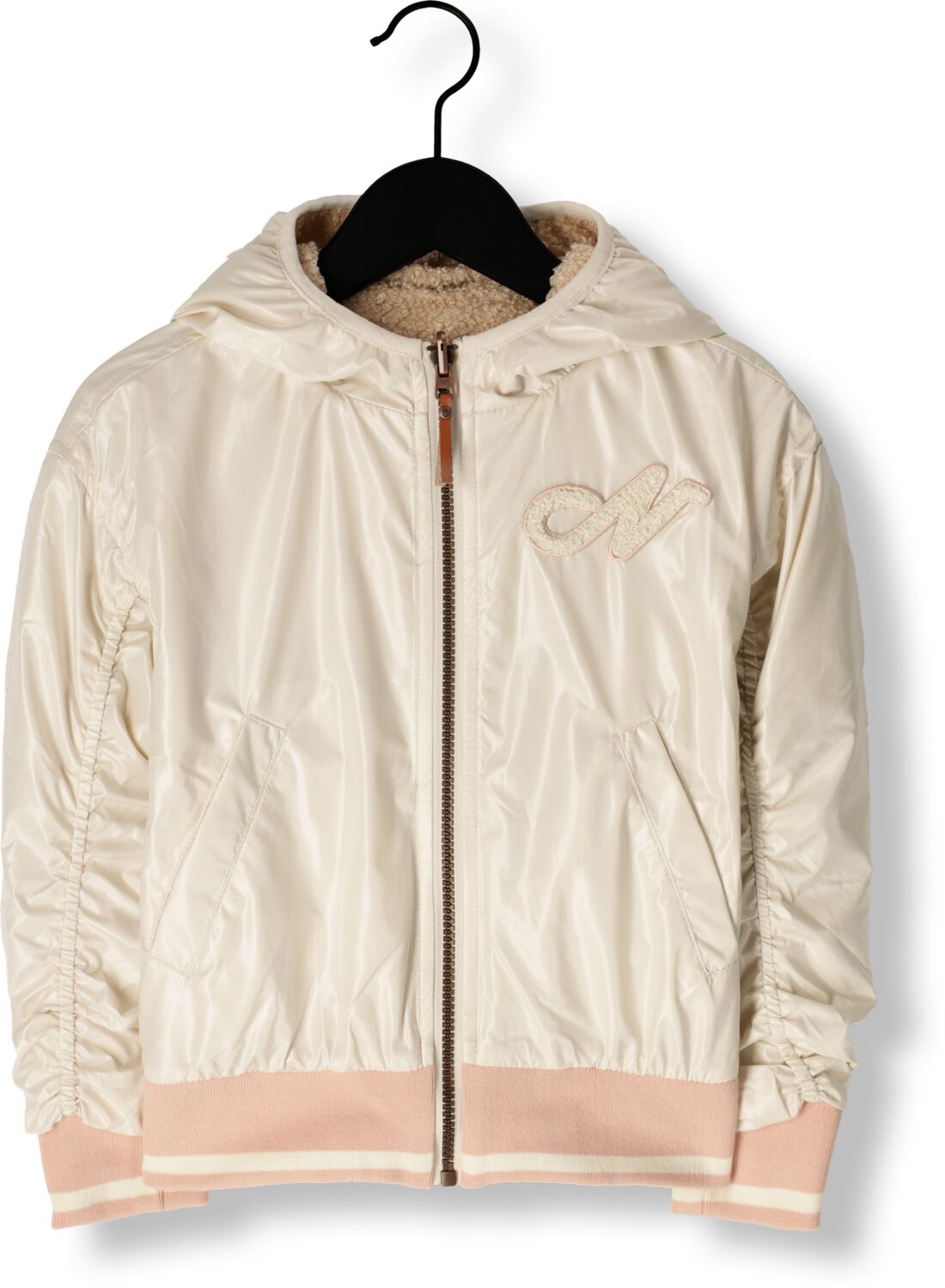NONO Meisjes Jassen Beau Reversible Jacket Ecru