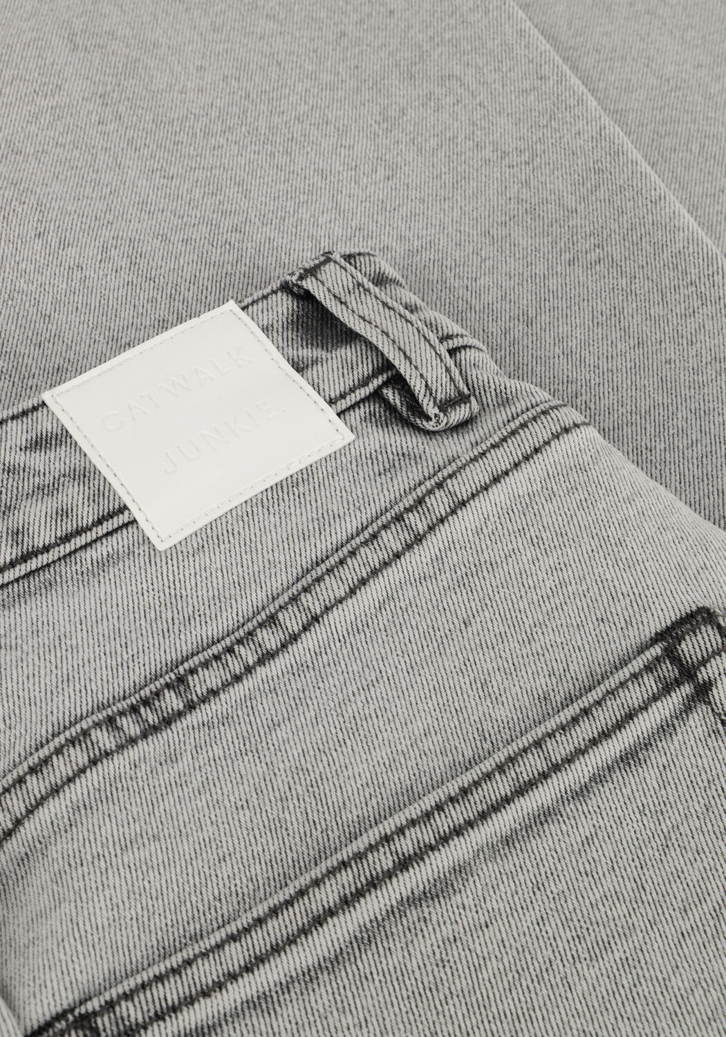 Grijze CATWALK JUNKIE Wide jeans LOOSE FIT JEANS - large