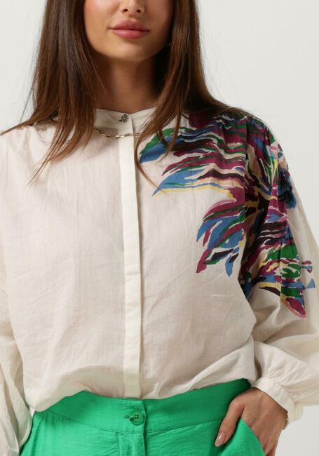 Ecru POM AMSTERDAM Blouses SICILIAN ECRU BLOUSE - large