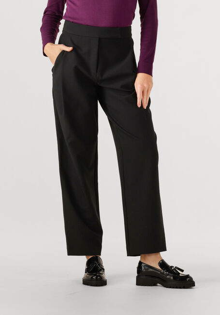 Zwarte CO'COUTURE Pantalon VOLA CARROT PLEAT LONG PANT - large