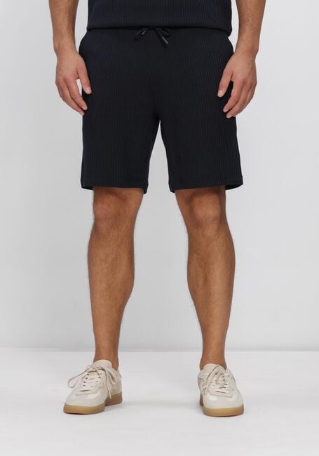Donkerblauwe DSTREZZED Korte broek LOGAN WAFFLE SWEATSHORT - large
